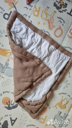 Конверт одеяло loomknits