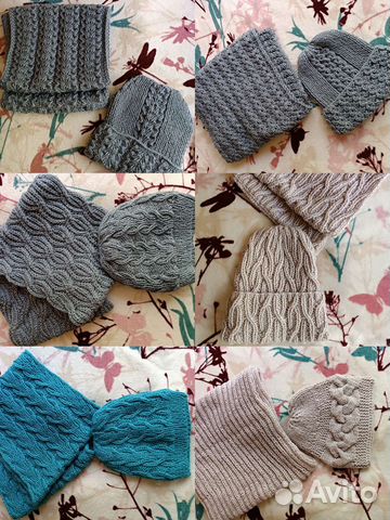 Шапка и снуд комплекты