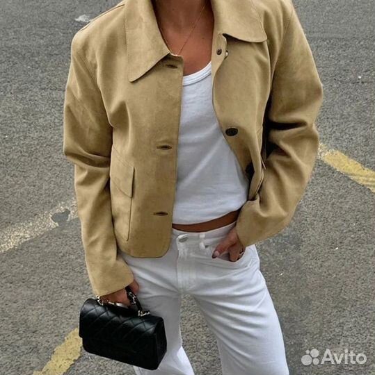 Замшевая куртка max mara type