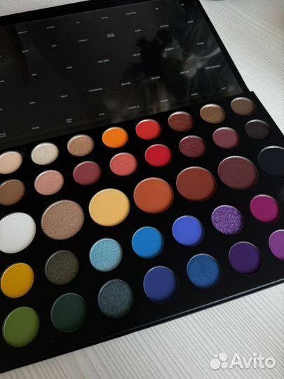 Палетка теней для век morphe x james charles