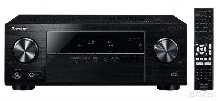Ресивер Pioneer VSX-323-K (усилитель + радио fм )