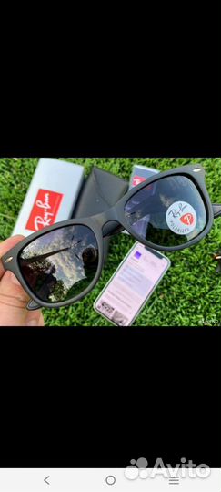 Очки ray ban wayfarer polarized