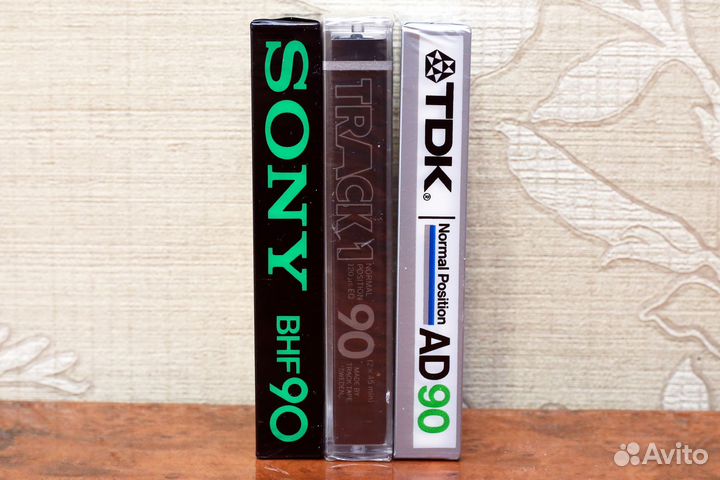 Аудиокассеты (аудио кассеты) TDK, Sony, Track