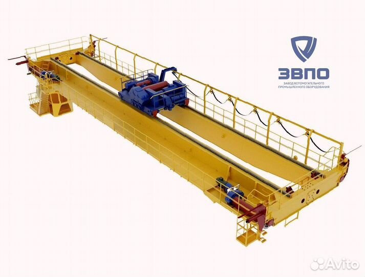 Мостовой двухбалочный кран