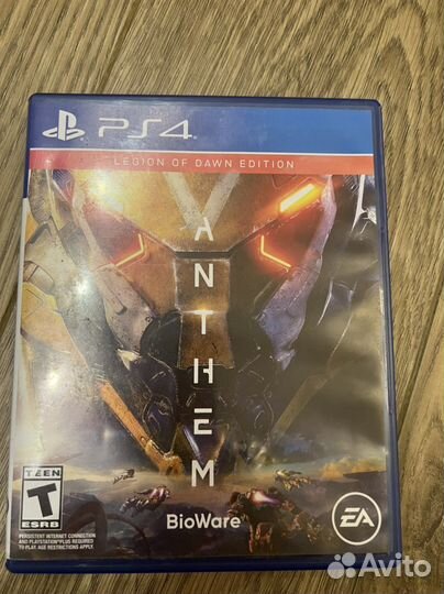 Игра для приставки Anthem ps4