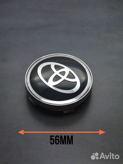 Колпачки на ступицу, диски Тойота D-60 мм, 4 шт