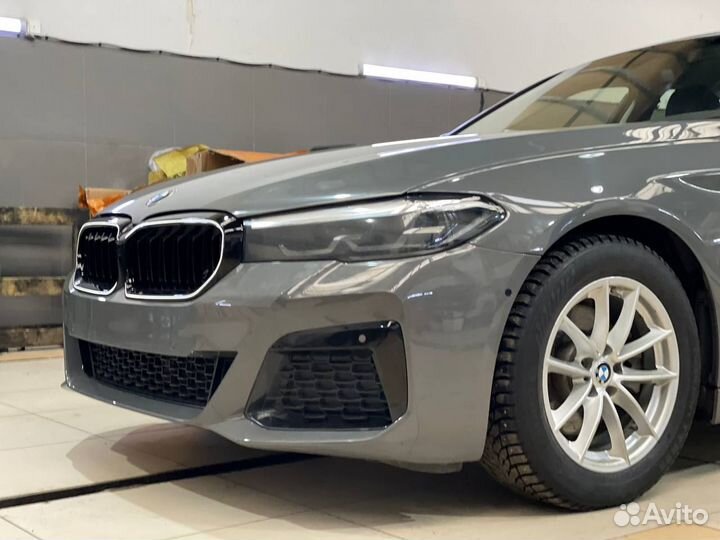 BMW G30 передний бампер М пакет рестайлинг