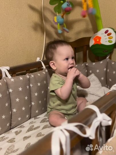 Бортики в кроватку