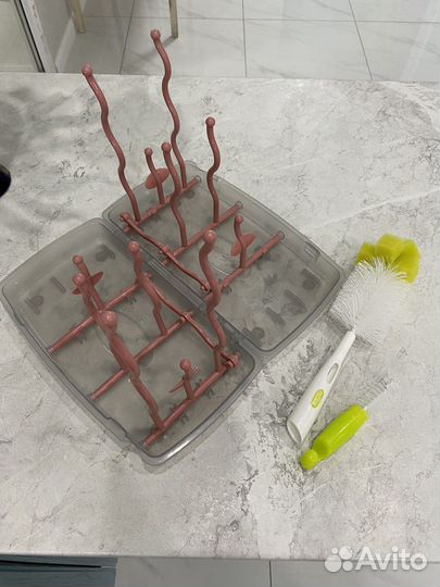 Бутылочки,соски dr Browns,ниблер,сушка