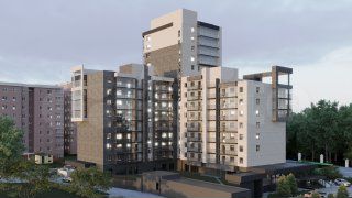 Квартира-студия, 25,3 м², 6/9 эт.