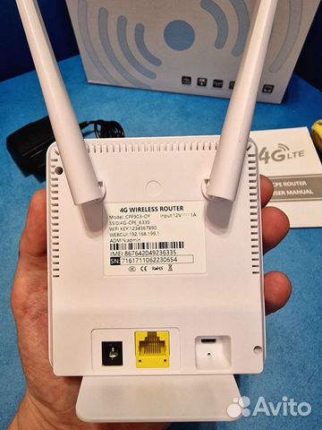 Wifi роутер с сим картой CPF903
