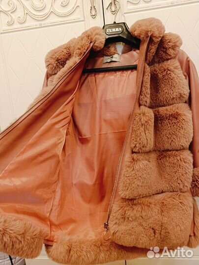 Шубка для девочки 134 140