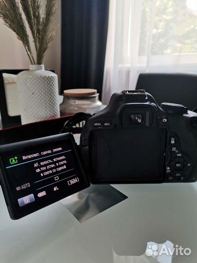 Зеркальный фотоаппарат canon EOS D600