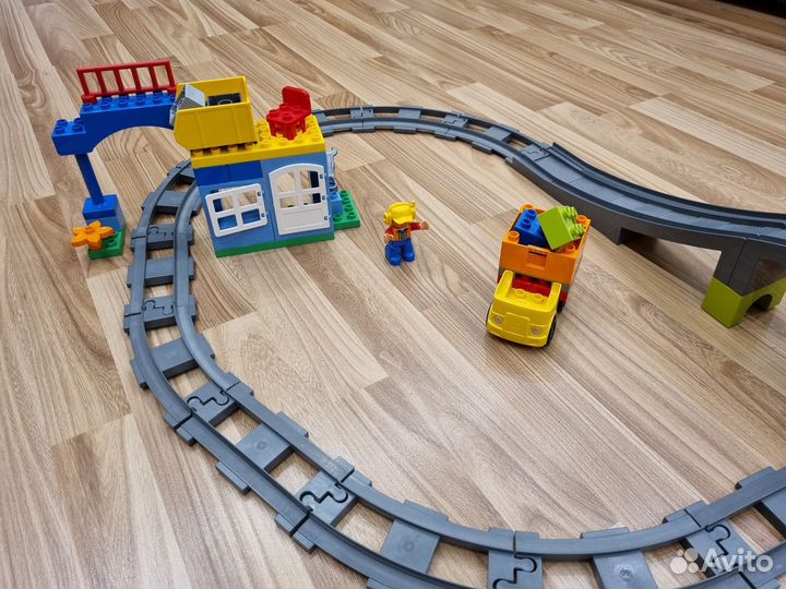Lego duplo поезд железная дорога