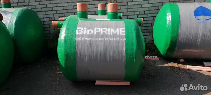 Септик от производителя биопрайм 1 на 2 человека