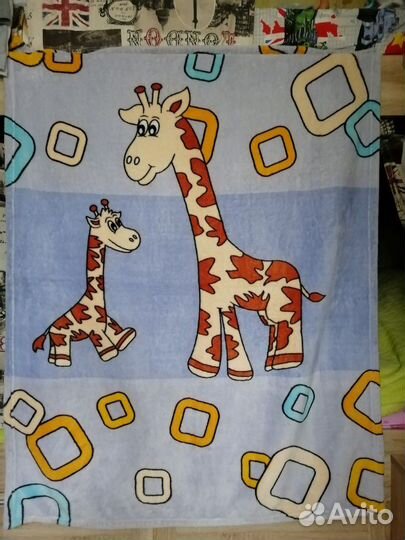 Тёплый плед для детей