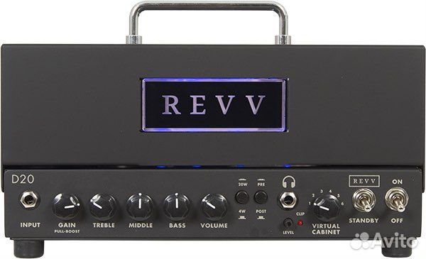 Revv D20 ламповая голова