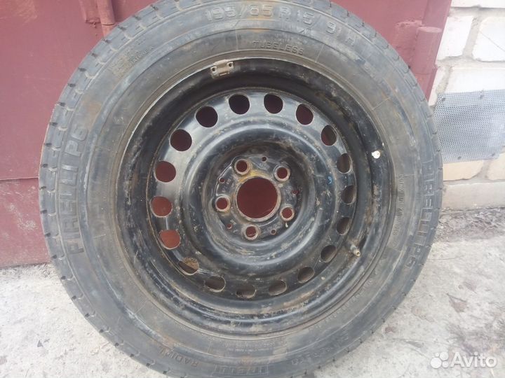 Шина Pirelli p6 195/65r15 Сinturato + диск