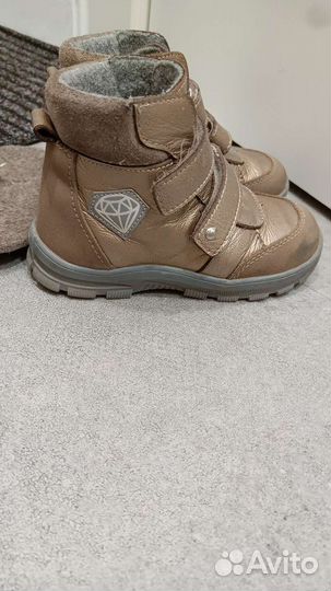 Ботинки демисезонные для девочки Котофей