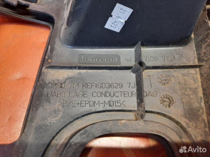 Пластик салона Renault Megane 2 1.6 113лс К4мт760