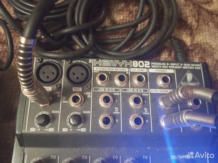 Микшер behringer xenyx 802