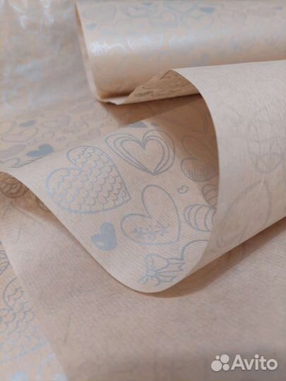 Крафтовая упаковочная бумага в рулоне