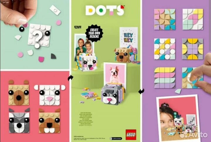 Lego dots 41904 подставка для фотографий