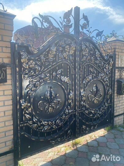Ворота металлические