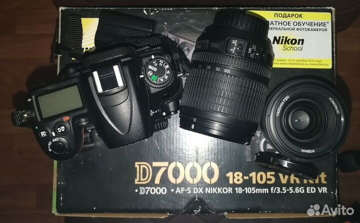 Nikon d 7000 зеркальный полупроф фотоаппарат