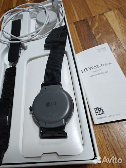 Смарт часы LG Watch Style titanium