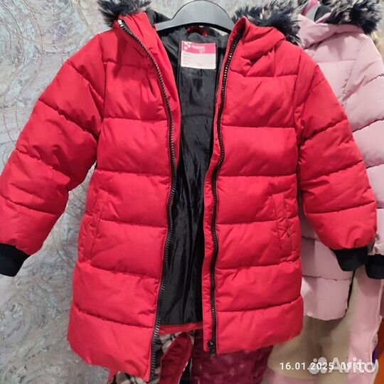 Пальто для девочки 116