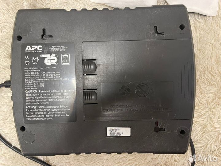 Ибп APC Back-UPS ES 400VA