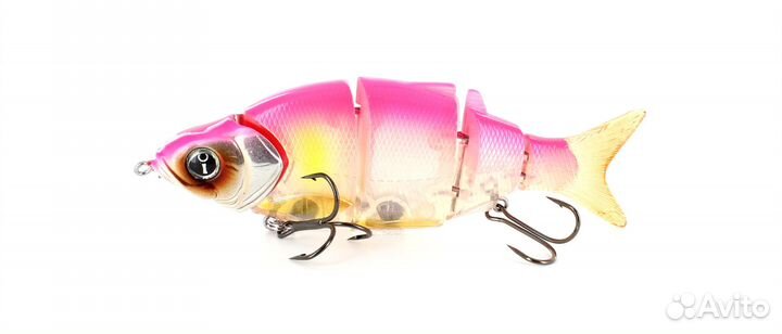 Медленно тонущий воблер izumi Shad Alive 105