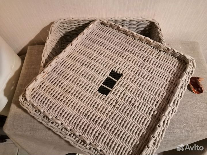Коробка плетеная