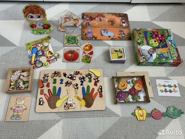 Детские развивающие игры пакетом