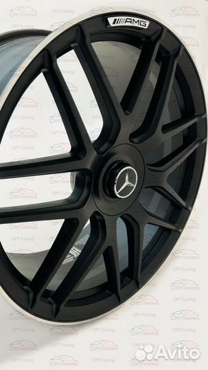 Кованый диск стиль AMG 7 Double Spoke R21 10J