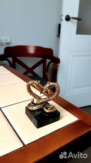 Бронза.Две Змеи,символ 2025 года