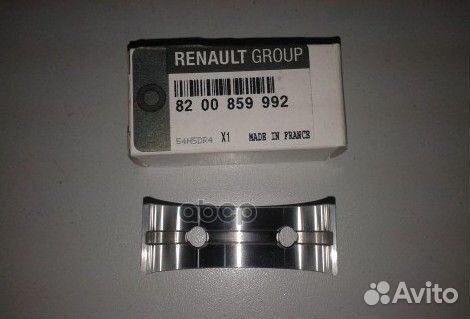 Вкладыш коренной Renault Logan верх. STD