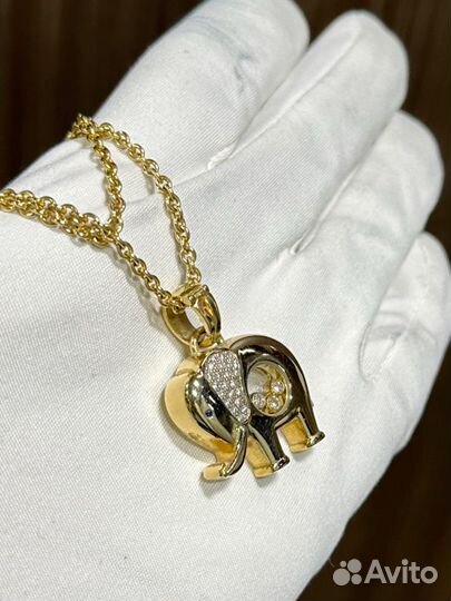 Подвеска Chopard Happy Diamonds Elephant