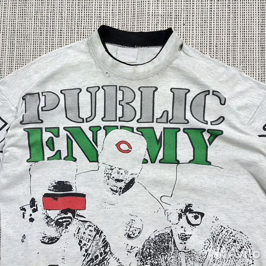 Винтажная футболка Public Enemy 90s