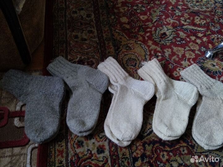 Носки мужские ручной ручной вязки