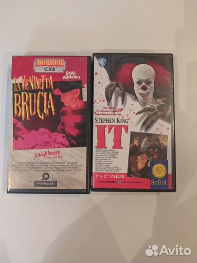 Видеокассеты VHS лицензионные на иностранном языке