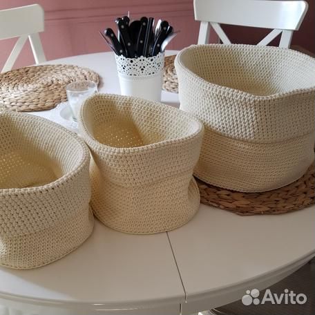 Корзины плетеные lidan (икеа)