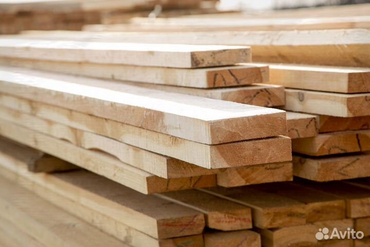 Доска обрезная от производителя