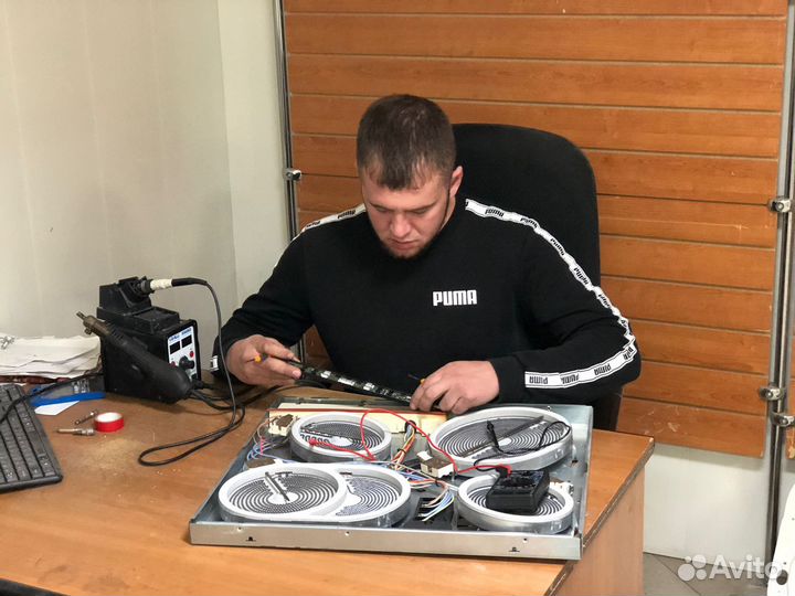 Ремонт электроплит, варочных панелей, духовых шкаф