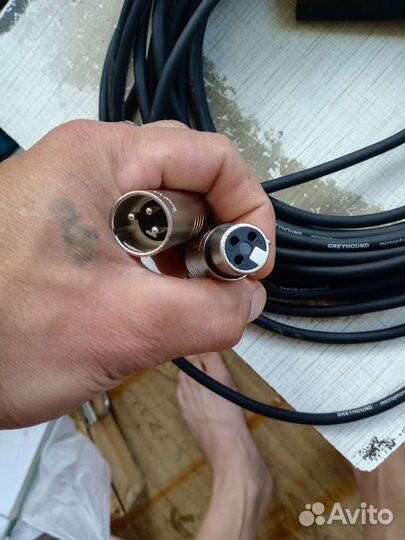 Xlr микрофонный кабель