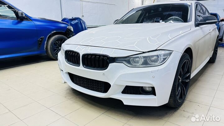 Бампер передний BMW F30 М- пакет в сборе