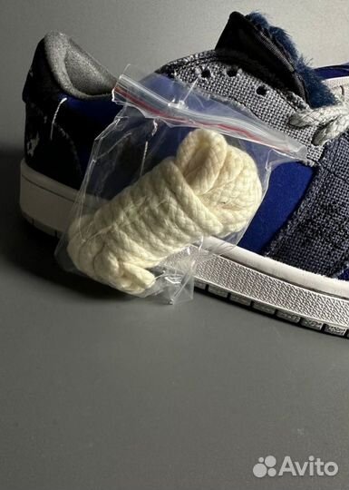 Кроссовки AIR jordan 1 LOW x Zion Williamson Ice Л