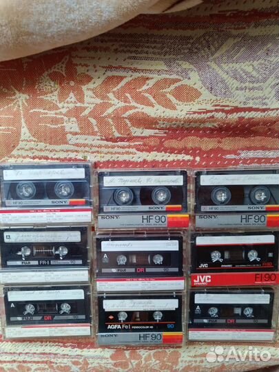Аудиокассеты с записью
