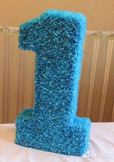 Цифра 1 на день рождения